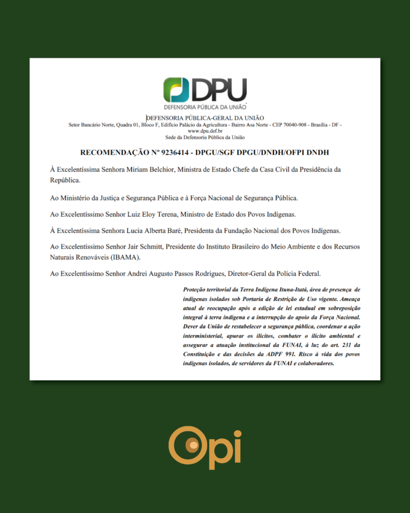 Invasão da TI Ituna/Itatá se iniciou imediatamente após Pará criar unidade de conservação sobreposta à área; território no Médio Xingu é protegido por Restrição de Uso da Funai.